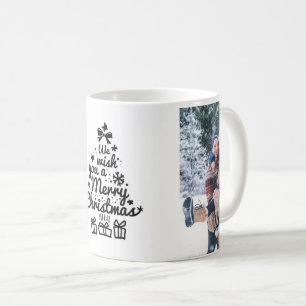 Personalised Couple Photo Christmas Mug