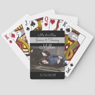 Personalised Couple Photo Playing Cards