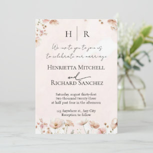 Personalised Couple Picture Wedding Invite