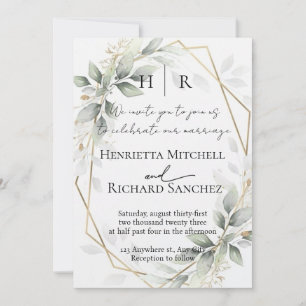 Personalised Couple Picture Wedding Invite