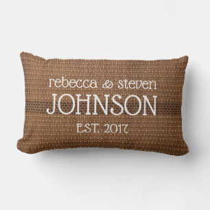 Personalised Couple Throw Pillow