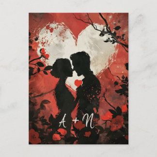 Personalised Couple Valentine's Day Postcard