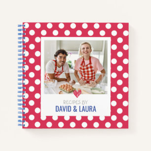 Personalised Couple's Memory Cookbook (Add Photo) Notebook