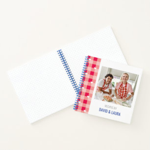 Personalised Couple's Memory Cookbook (Add Photo) Notebook