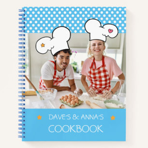 Personalised Couple's Memory Cookbook (Add Photo) Notebook