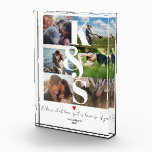 Personalised Couples Photo LOVE Gift Block<br><div class="desc">Personalised Couples Photo LOVE Gift</div>