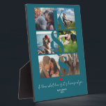 Personalised Couples Photo Love Monogrammed Plaque<br><div class="desc">Personalised Couples Photo Love Monogrammed</div>