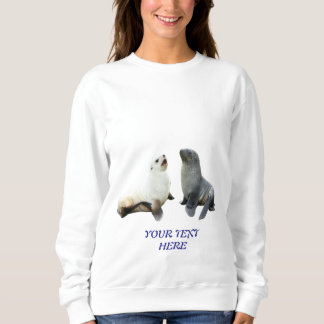Personalised Couples Photo & Text Women’s Sweatshirt