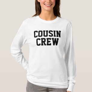 Personalised Cousin Crew Matching Family T-Shirt