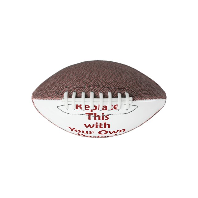 Personalised Create Your Own Custom DIY Template Football (Front)