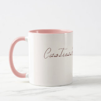 Personalised Creative Brain Mug - Pink Interior Co
