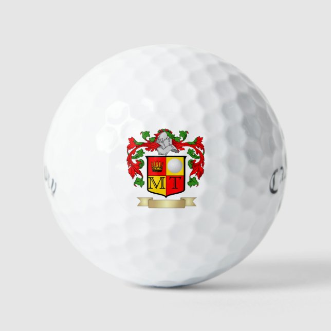 Personalised Crest Callaway Supersoft Golf Balls (Front)