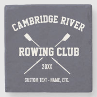 Personalised Crew Rowing Logo Oars Team Name Year