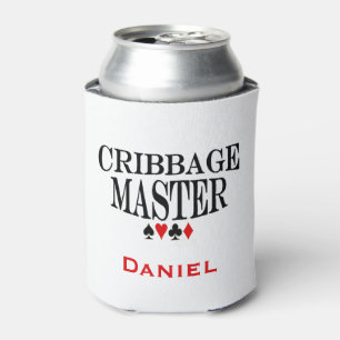 Personalised Cribbage Master Can Cooler