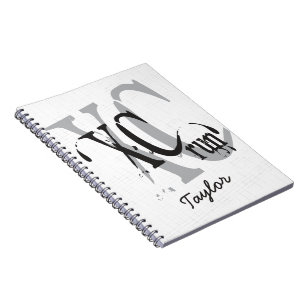 Personalised Cross Country Running XC Spiral Notebook