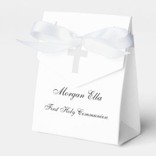 Personalised Cross Tent Favour Boxes