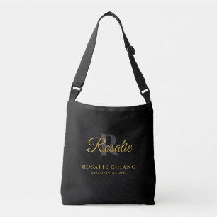 Personalised Crossbody Bag with Name & Job Title