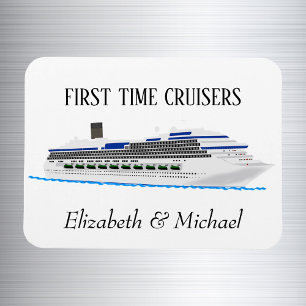 Personalised Cruise Door First time Cruisers Magnet