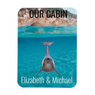 Personalised Cruise Door Sea Dolphin Marker Magnet