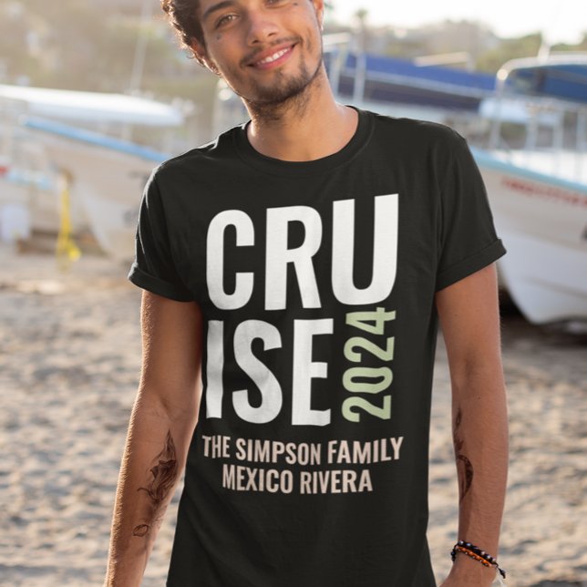 Personalised Cruise Family Trip T-Shirt (Creator Uploaded)