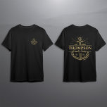Personalised Cruise Squad Family Matching Group T-Shirt<br><div class="desc">Embark on your cruise adventure in personalised style with the "Personalised Cruise Squad Family Matching Group T-Shirt." This shirt is the ultimate choice for creating a cohesive and customised look for your cruise squad, family, or special event. Whether it's a birthday cruise, a bachelor party, or a family vacation, these...</div>