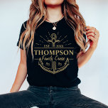 Personalised Cruise Squad Family Matching Group T-Shirt<br><div class="desc">Step into your cruise adventure with style and unity wearing the "Personalised Cruise Squad Family Matching Group T-Shirt." This shirt is the perfect choice for creating a cohesive and personalised look for your cruise squad or family. Whether it's a birthday celebration, a bachelor party cruise, or a family vacation, these...</div>
