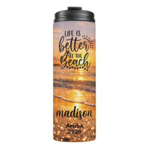 Personalised Cruise Vacation Name Tumbler Cup Cust