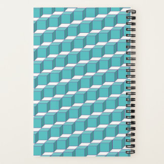 Personalised Cube Spiral Notebook