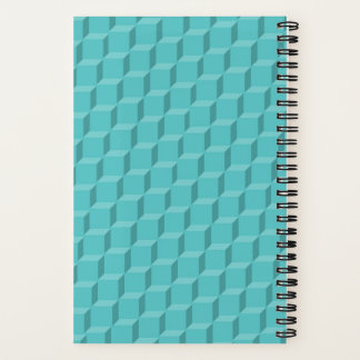 Personalised Cubes Spiral Notebook