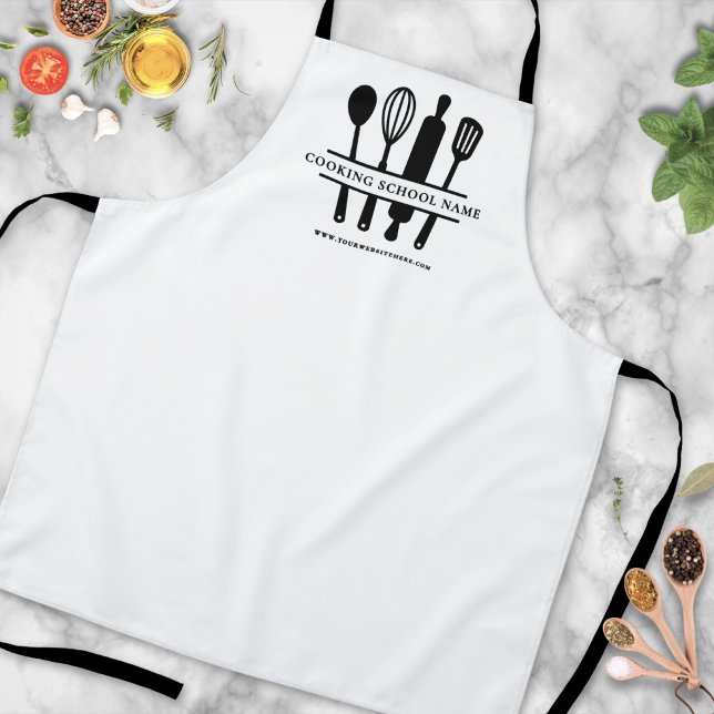 Personalised Culinary Cooking School Apron (Personalized Culinary Cooking School Apron)