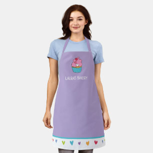 Personalised Cupcake Apron for Women