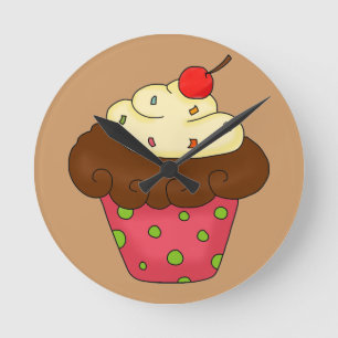 Personalised Cupcake clock