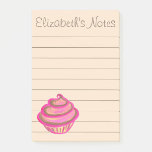 Personalised Cupcake To Do List Post It Notes Gift