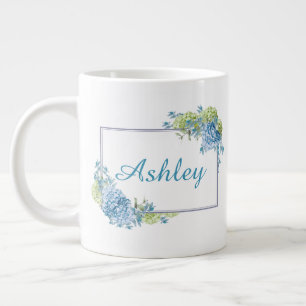 Personalised Cursive Name Large Coffee Mug