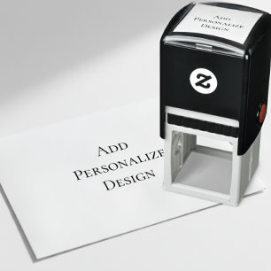 Personalised Custom 1.5" x 1.5 Self-inking Stamp