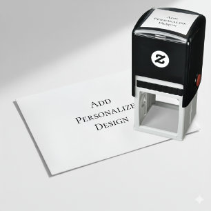 Personalised Custom 1.5" x 1.5" Self-inking Stamp