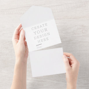 Personalised Custom All in One Invitation