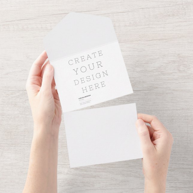 Personalised Custom All in One Invitation (Tearaway)