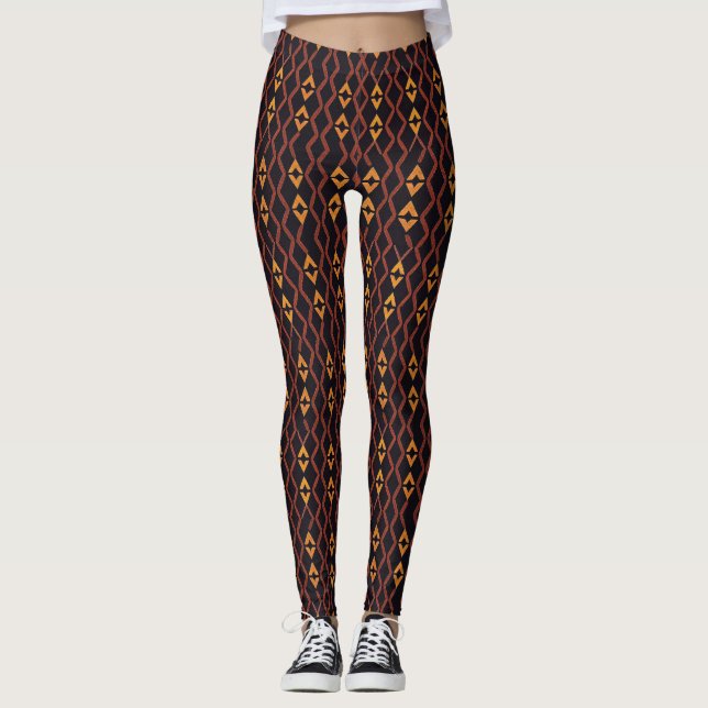 Personalised Custom All-Over-Print Leggings (Front)