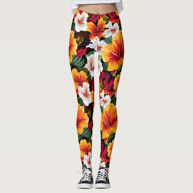 Personalised Custom All-Over-Print Leggings (Front)