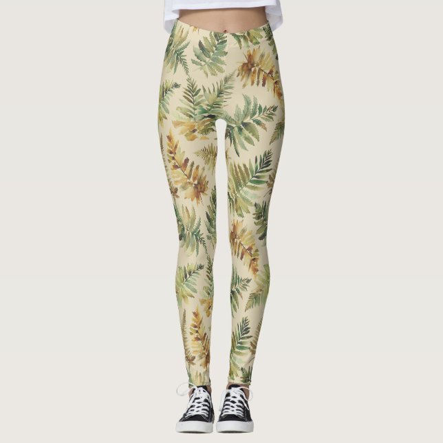 Personalised Custom All-Over-Print Leggings (Front)