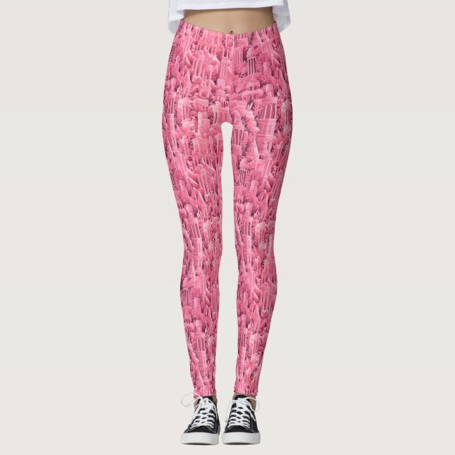 Personalised Custom All-Over-Print Leggings (Front)
