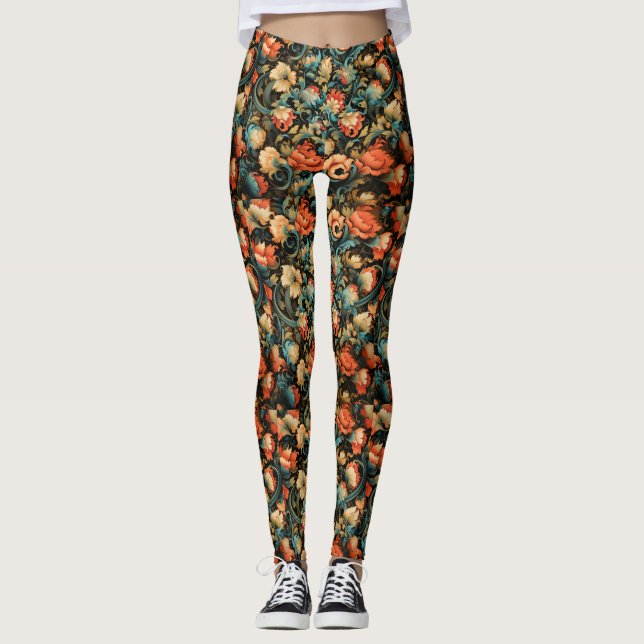 Personalised Custom All-Over-Print Leggings (Front)