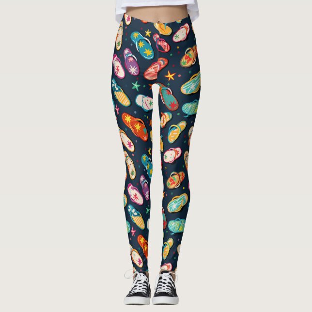 Personalised Custom All-Over-Print Leggings (Front)