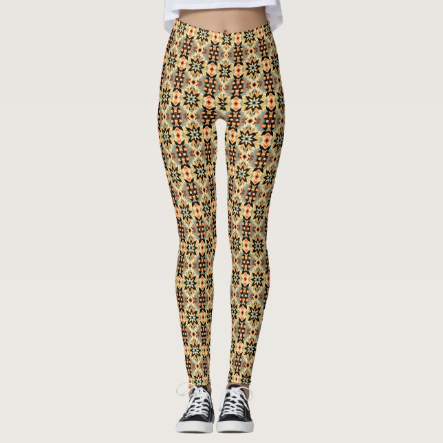 Personalised Custom All-Over-Print Leggings (Front)