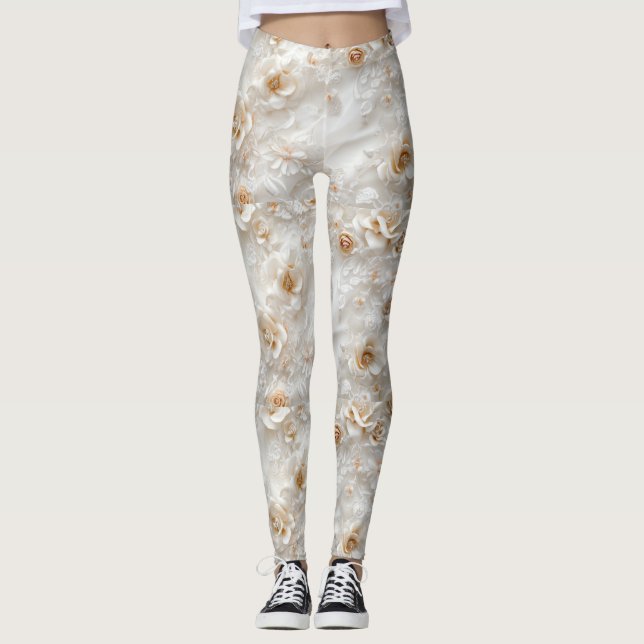  Personalised Custom All-Over-Print Leggings (Front)