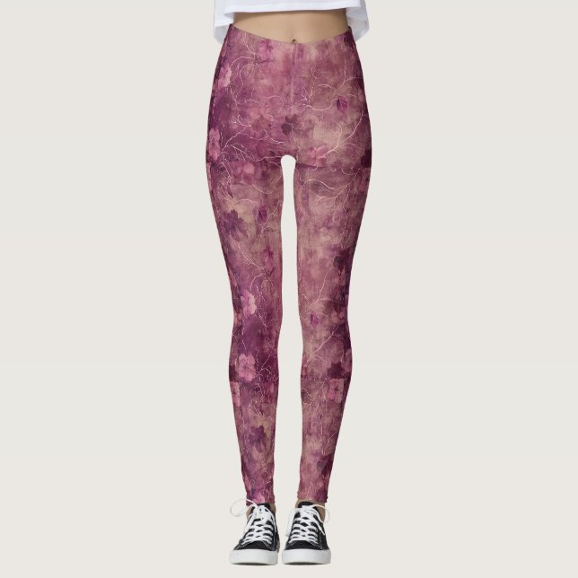 Personalised Custom All-Over-Print Leggings (Front)