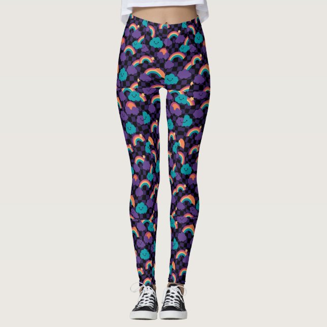 Personalised Custom All-Over-Print Leggings (Front)