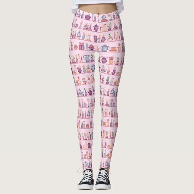 Personalised Custom All-Over-Print Leggings (Front)