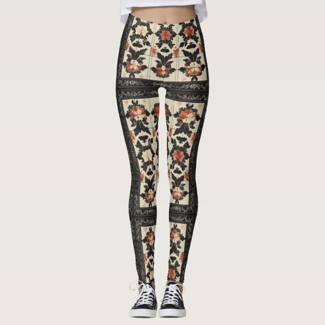 Personalised Custom All-Over-Print Leggings (Front)